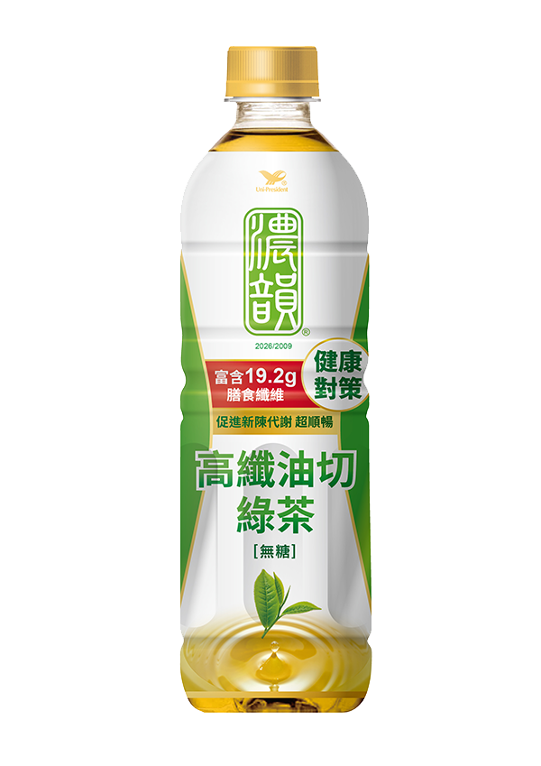 濃韻高纖油切綠茶